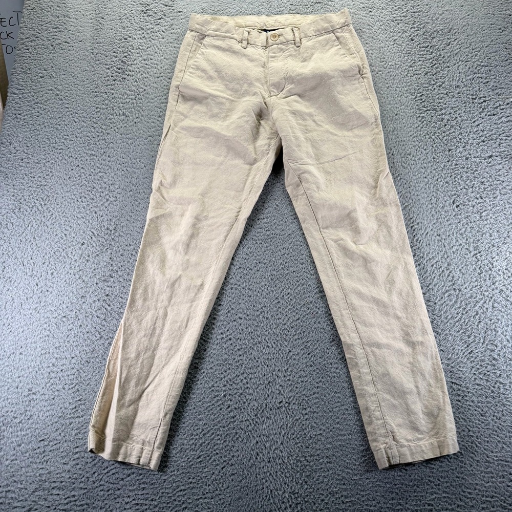 Gap Pant Mens 29x32 Beige Cotton Chino Preppy Business Office Travel‎ Career